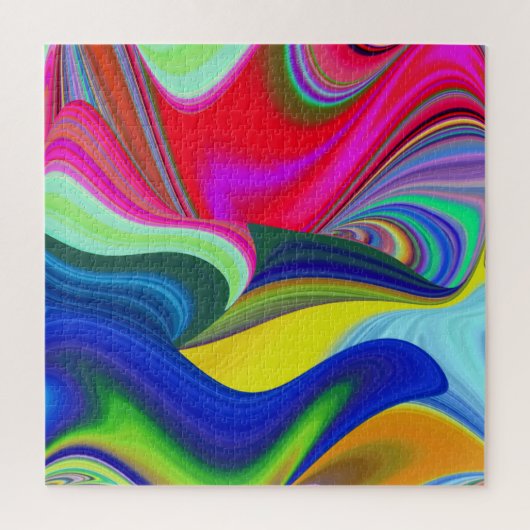 Puzzle Summerrainbow, Rainbowart 3D Abstrait (Vertical)