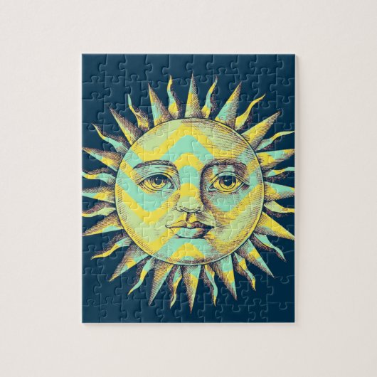 Puzzle Sun (Vertical)