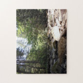 Puzzle Sun et ombre dans un lit de crique (Vertical)