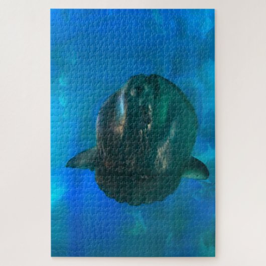 Puzzle Sun Fish. (Vertical)