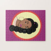 Puzzle Sun Glow, Puff Ponytail (Horizontal)