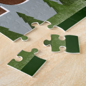 Puzzle Sun Valley Idaho Amusants Retro Snowy Mounts (Côté)