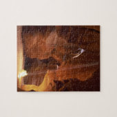 Puzzle Sunbeam frappant l'amarante sur le plancher de (Horizontal)