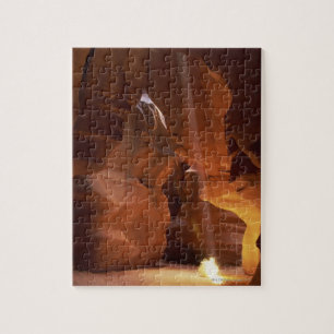 Puzzle Sunbeam frappant l'amarante sur le plancher de