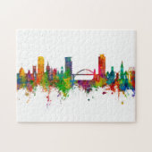 Puzzle Sunderland England Skyline (Horizontal)