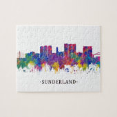 Puzzle Sunderland England Skyline (Horizontal)