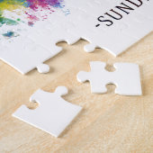 Puzzle Sunderland England Skyline (Côté)