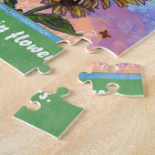 Puzzle Sunflower Earth Art (Côté)