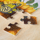 Puzzle Sunflower Jaune Amour Foi de l'Eté Automne (Côté)