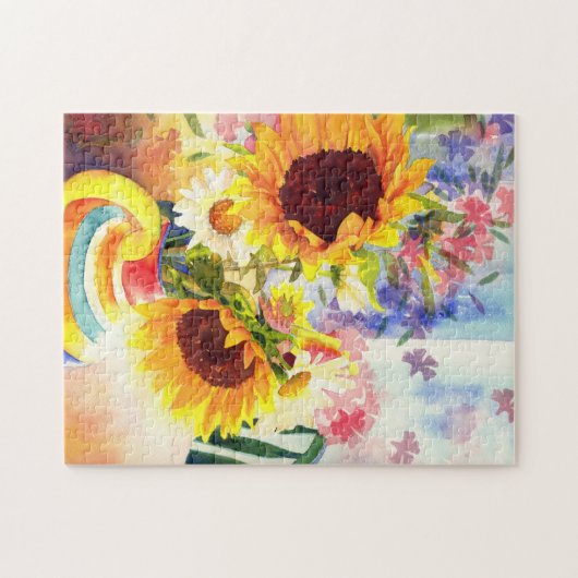 Puzzle Sunflower Play (Horizontal)