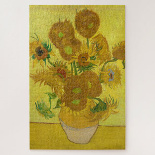 Puzzle Sunflowers by Van Gogh Painting Art
