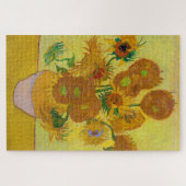 Puzzle Sunflowers, Vincent van Gogh (Horizontal)