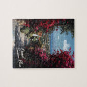 Puzzle Sunlit Bougainvillea Path Art (Horizontal)