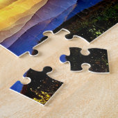 Puzzle Sunlit Peaks : Fleurs sauvages et Blue Ridges (Côté)