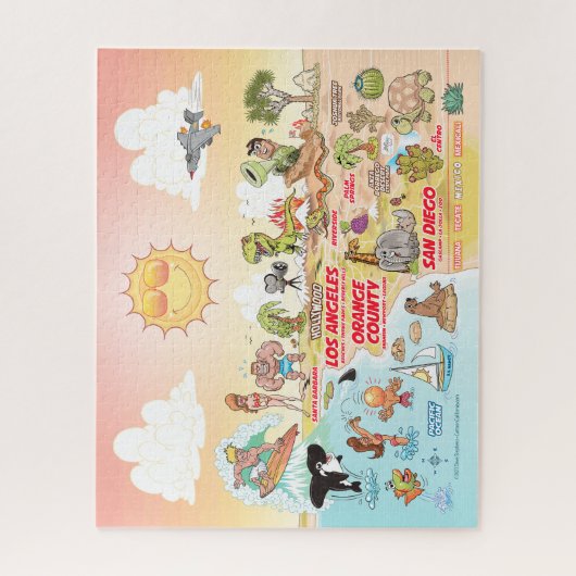 Puzzle Sunny SoCal (Vertical)