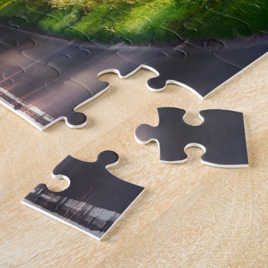 Puzzle Sunny Trees Road (Côté)