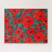 Puzzle Sunny Wild Poppies (Horizontal)