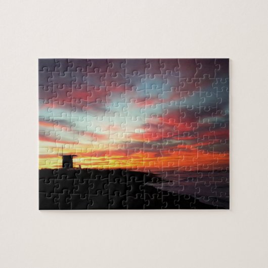 Puzzle Sunrise at Newport Beach (Horizontal)