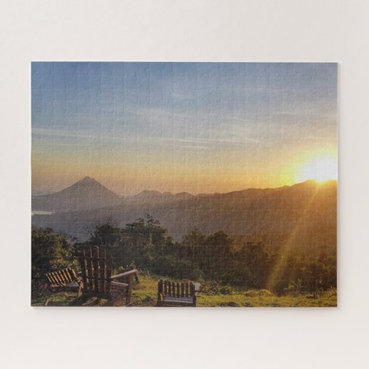 Puzzle Sunrise du Costa Rica (Horizontal)