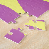 Puzzle Sunrise et Waves Art Abstrait (Côté)