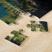Puzzle Sunrise Lake de Above au parc Mount Rainier (Côté)