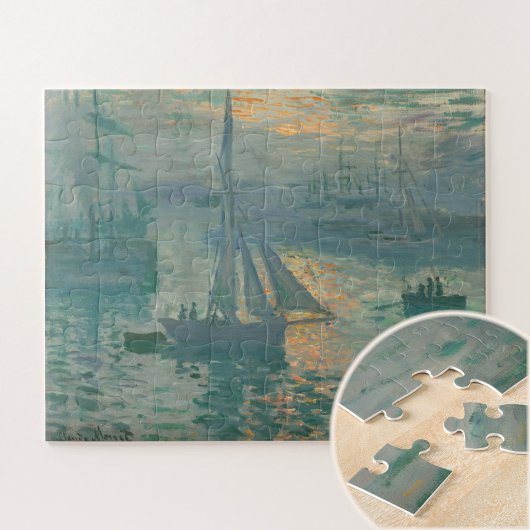 Puzzle Sunrise (Marine) par Claude Monet