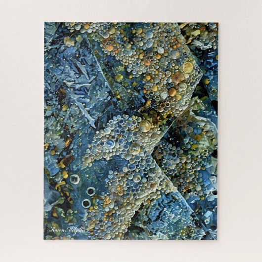 Puzzle Sunrise Revelation Art Abstrait (Vertical)