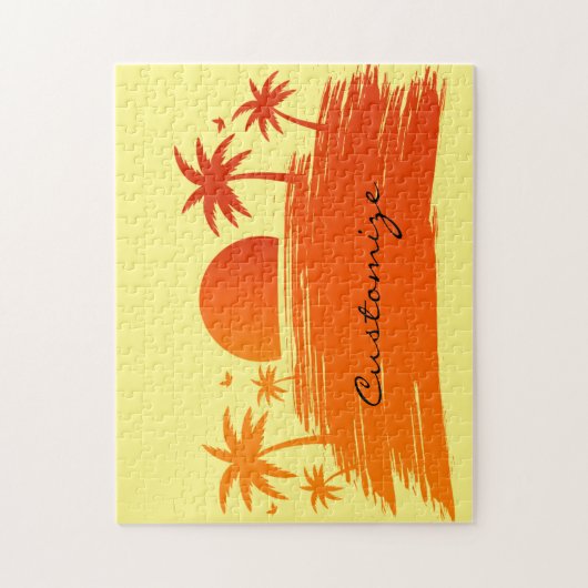 Puzzle Sunrise Sunset Thunder Cove (Vertical)