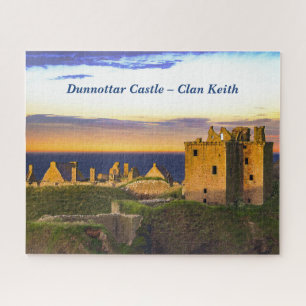 Puzzle Sunset At Dunnottar Castle – Scottish Clan Keith