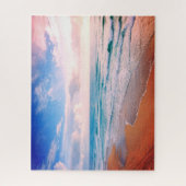 Puzzle Sunset Beach Waves, Famille (Vertical)