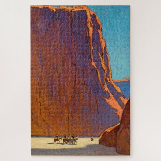 Puzzle "Sunset Canyon de Chelly" par Edgar Payne (Vertical)