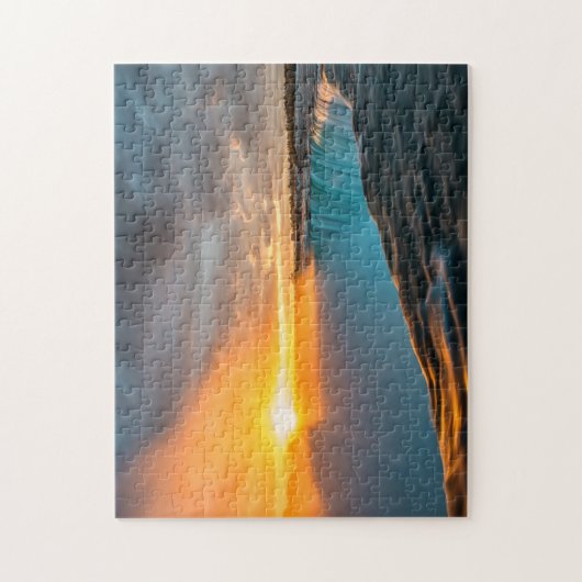 Puzzle Sunset Falls (Vertical)