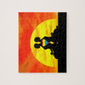 Puzzle Sunset gay lesbienne amour méditation (Vertical)