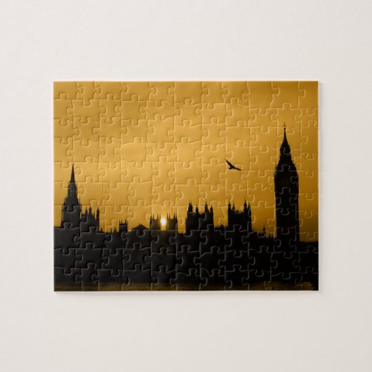 Puzzle Sunset - Londres - Big Ben - 8x10 - 110 pcs. (Horizontal)