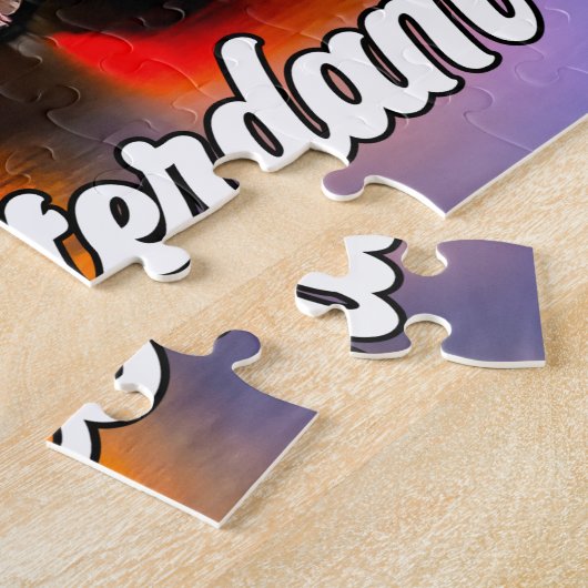 Puzzle Sunset Over Amsterdam, Pays-Bas (Côté)