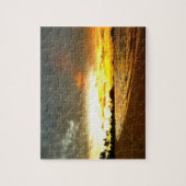 Puzzle Sunset Over the Maldives (Vertical)