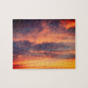 Puzzle Sunset Photo Pittoresque personnalisée Cadeau de N