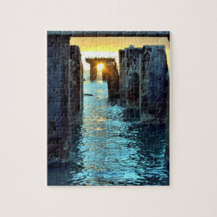 Puzzle Sunset Pier Gasparilla Island - 8x10 - 110 pcs
