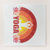 Puzzle Sunshine Yoga Yogi Lotus Flower (Horizontal)