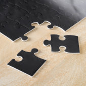 Puzzle super chaton pouvoirs en noir et blanc (Côté)