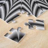 Puzzle Super Nova en noir et blanc (Côté)