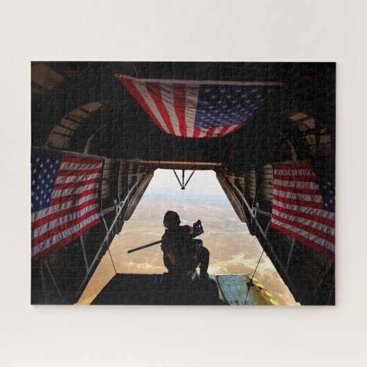 Puzzle SUPER STALLION CH-53E - DRAPEAU (16 x 20 POUCES) (Horizontal)