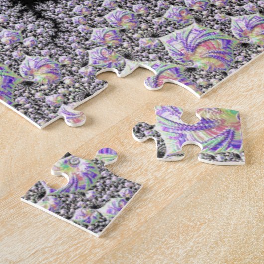 Puzzle Super Trippy Funky Psychedelic Fractal Art (Côté)