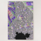 Puzzle Super Trippy Funky Psychedelic Fractal Art (Vertical)