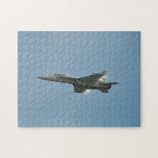 Puzzle superbe de frelon de la marine FA-18 (Horizontal)
