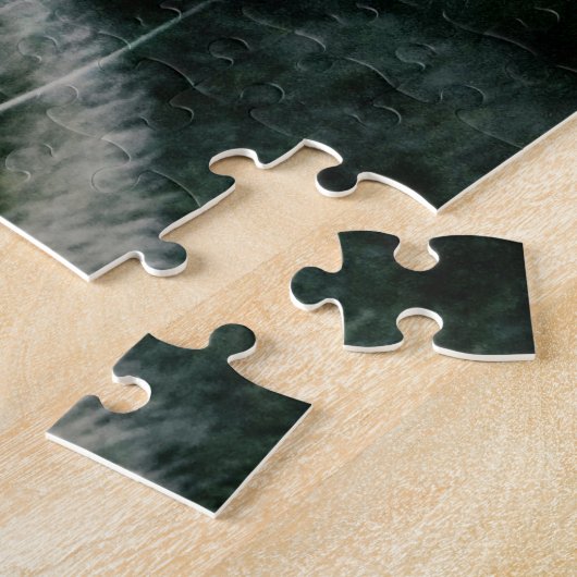 Puzzle Superbe léopard des neiges (Côté)