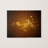 Puzzle Superbe note de musique cool tendance et brillant  (Horizontal)