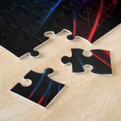 Puzzle Superbe perroquet à la lueur de prune (Côté)