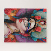 Puzzle Superbe princesse avec lunettes (Horizontal)