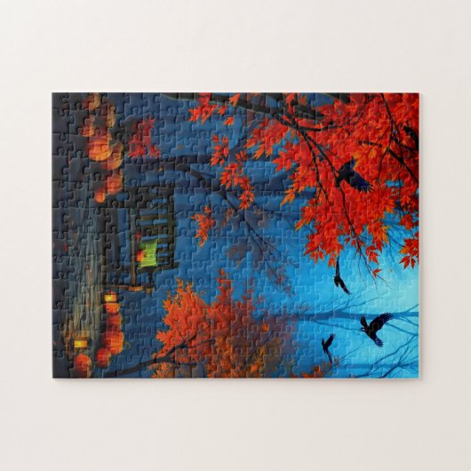 Puzzle Superbe Scène d'automne (Horizontal)